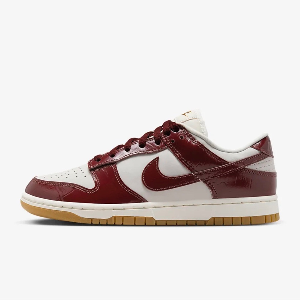 Dunk Low LX Sneaker in Phantom, Dark Team Red, & Sail (sold out online)